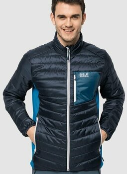 Giacca outdoor Jack Wolfskin Routeburn Night Blue M Giacca outdoor - 4