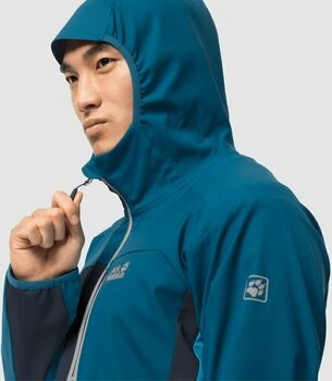 Jachetă Jack Wolfskin Eagle Peak II Softshell Jachetă Night Blue M - 3