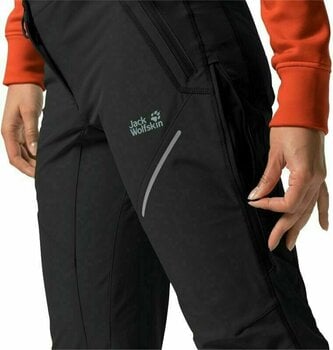 Outdoorové kalhoty Jack Wolfskin Gravity Slope Pants W Black Pouze jedna velikost Outdoorové kalhoty - 2