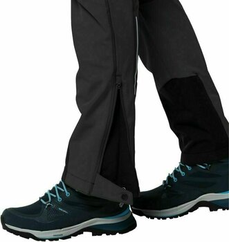 Outdoor Pants Jack Wolfskin Gravity Slope Pants W Black One Size Outdoor Pants - 3