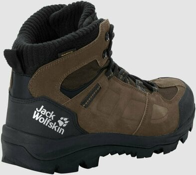 Mens Outdoor Shoes Jack Wolfskin Vojo 3 WT Texapore Mid Brown/Phantom 40 Mens Outdoor Shoes - 3