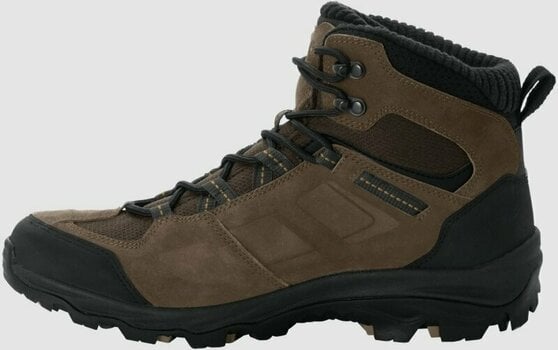 Mens Outdoor Shoes Jack Wolfskin Vojo 3 WT Texapore Mid Brown/Phantom 40 Mens Outdoor Shoes - 4