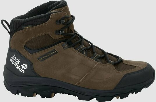 Mens Outdoor Shoes Jack Wolfskin Vojo 3 WT Texapore Mid Brown/Phantom 41 Mens Outdoor Shoes - 2