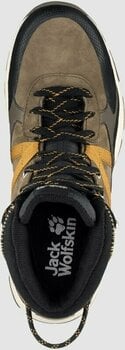 Pánské outdoorové boty Jack Wolfskin Pathfinder Texapore Mid Brown/Phantom 40 Pánské outdoorové boty - 5