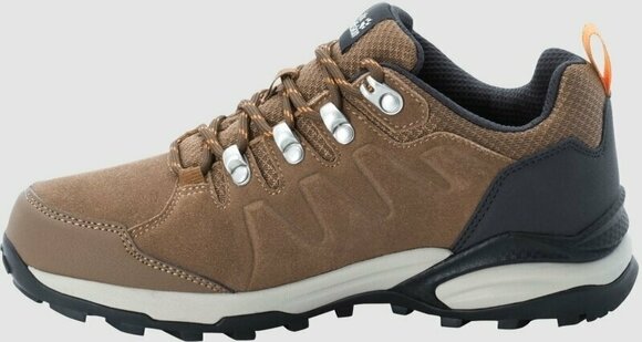 Womens Outdoor Shoes Jack Wolfskin Refugio Texapore Low W Brown/Apricot 37,5 Womens Outdoor Shoes - 4