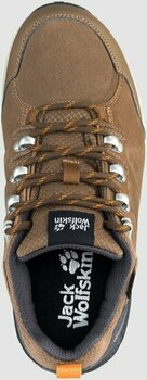 Womens Outdoor Shoes Jack Wolfskin Refugio Texapore Low W Brown/Apricot 38 Womens Outdoor Shoes - 5