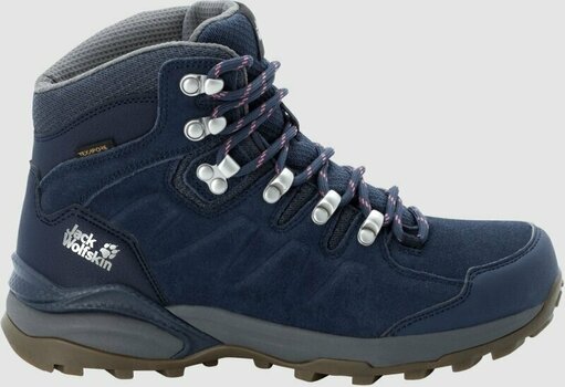 Womens Outdoor Shoes Jack Wolfskin Refugio Texapore Mid W Dark Blue/Grey 37,5 Womens Outdoor Shoes - 2