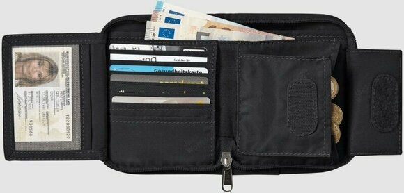 Wallet, Crossbody Bag Jack Wolfskin First Class Black Wallet - 3