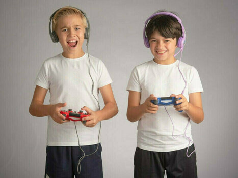Headphones for children BuddyPhones Galaxy Grey - 8