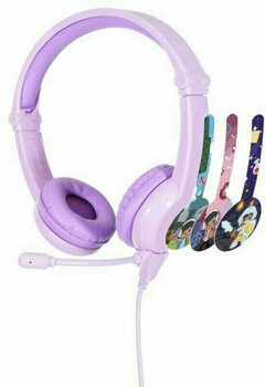 Headphones for children BuddyPhones Galaxy Purple - 5
