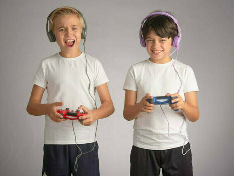 Headphones for children BuddyPhones Galaxy Purple - 8