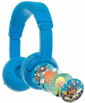 Hoofdtelefoons voor kinderen BuddyPhones Play+ Blue - 5