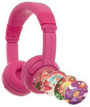 Écouteurs pour enfants BuddyPhones Play+ Rose - 5