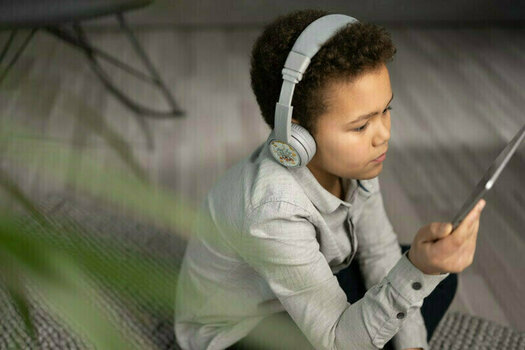 Fejhallgató gyerekeknek BuddyPhones Play+ Szürke - 6