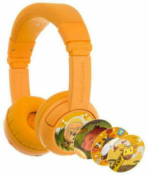 Слушалки за деца BuddyPhones Play+ Жълт - 4