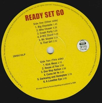 Vinyl Record Sharks - Ready Set Go (LP) - 3