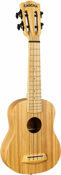 Sopránové ukulele Cascha HH 2312 Bamboo Sopránové ukulele Natural - 3