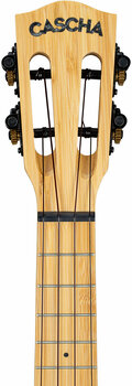 Szoprán ukulele Cascha HH 2312 Bamboo Szoprán ukulele Natural - 5