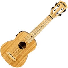 Sopran Ukulele Cascha HH 2312E Bambus Sopran Ukulele - 1