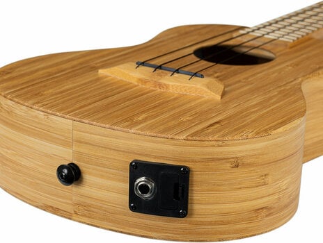Sopránové ukulele Cascha HH 2312E Sopránové ukulele Bambus - 11