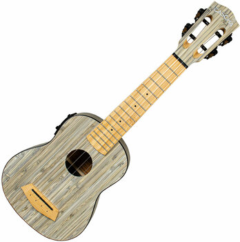 Szoprán ukulele Cascha HH 2315E Bamboo Szoprán ukulele Graphite - 2