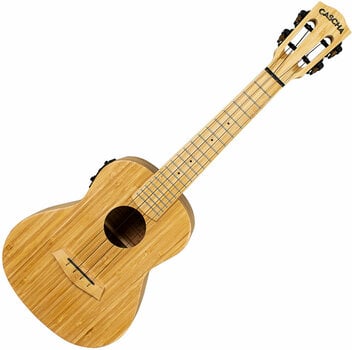 Koncertné ukulele Cascha HH 2313E Bamboo Koncertné ukulele Natural - 2