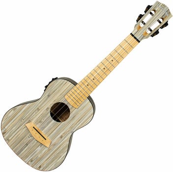 Koncertné ukulele Cascha HH 2316E Bamboo Koncertné ukulele Grafit - 2