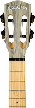 Koncertné ukulele Cascha HH 2316E Bamboo Koncertné ukulele Grafit - 6