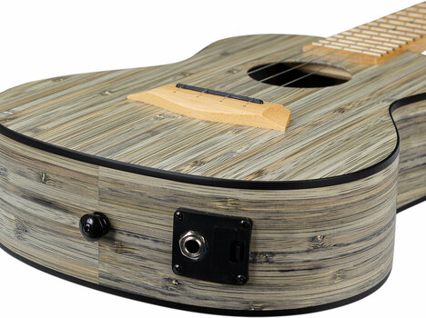 Tenor ukulele Cascha HH 2317E Bamboo Tenor ukulele Grafiet - 11