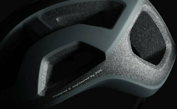 Bike Helmet POC Ventral Lite Uranium Black/Hydrogen White Mat 50-56 Bike Helmet - 5