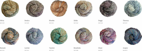 Fios para tricotar Malabrigo Mecha 057 English Rose - 5