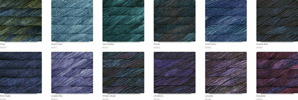 Knitting Yarn Malabrigo Mecha 882 Azul Fresco - 3