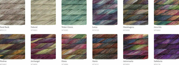 Fios para tricotar Malabrigo Mechita 346 Fiona - 4