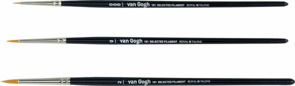 Pennello Van Gogh 191/000-0-2 Set di spazzole rotonde 000-0-2 3 pezzi - 3