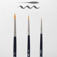 Verfkwast Van Gogh 191/000-0-2 Set ronde penselen 000-0-2 3 stuks - 1