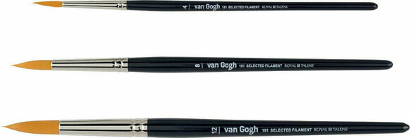 Pennello Van Gogh 191/4-8-12 Set di spazzole rotonde 4-8-12 3 pezzi - 3