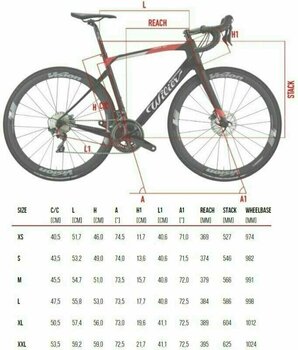 Bicicleta de carretera Wilier Cento1NDR Shimano Ultegra RD-R8000 2x11 Black/Red S Shimano - 4