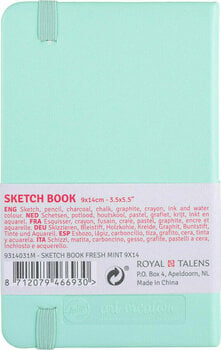 Carnet de croquis Talens Art Creation Sketchbook 9 x 14 cm 140 g Mint - 2