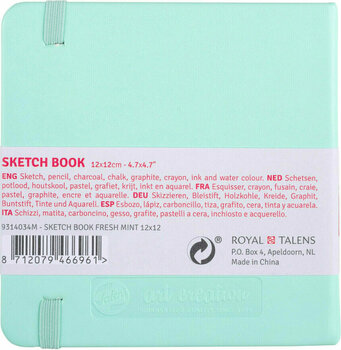 Sketchbook Talens Art Creation Sketchbook 12 x 12 cm 140 g Mint Sketchbook - 2