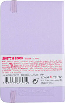 Skizzenbuch Talens Art Creation Sketchbook 9 x 14 cm 140 g Violet - 2