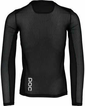 Mez kerékpározáshoz POC Essential Layer LS Jersey Funkcionális ruházat Uranium Black 2XL - 2