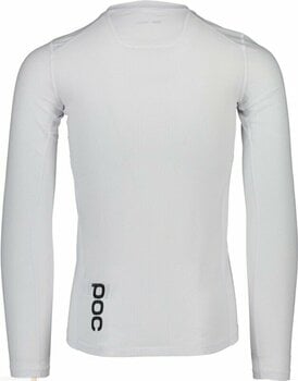 Велосипедна тениска POC Essential Layer LS Jersey Функционално бельо Hydrogen White L - 2