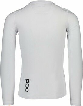 Odzież kolarska / koszulka POC Essential Layer LS Jersey Hydrogen White S - 2