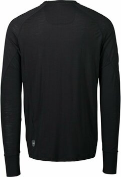 Odzież kolarska / koszulka POC Light Merino Jersey Uranium Black M - 2