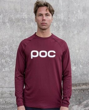 Tricou ciclism POC Reform Enduro Jersey Tricou Propylene Red XL - 4