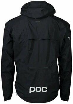 Cycling Jacket, Vest POC Signal All-Weather Jacket Uranium Black S - 2