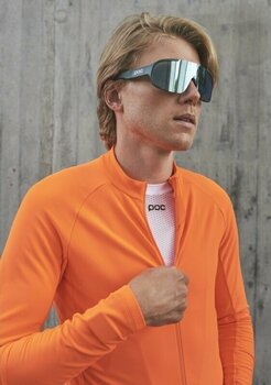 Odzież kolarska / koszulka POC Radiant Zink Orange L - 3