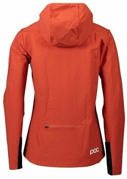 Tricou ciclism POC Mantle Thermal Hoodie Agate Red L - 2