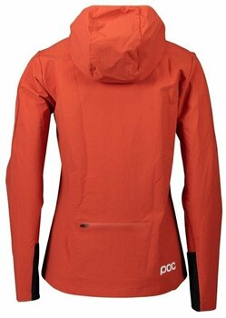 Cycling jersey POC Mantle Thermal Hoodie Agate Red XL - 2