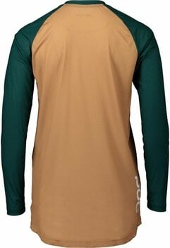 Jersey/T-Shirt POC MTB Pure LS Jersey Jersey Moldanite Green/Aragonite Brown XL - 2